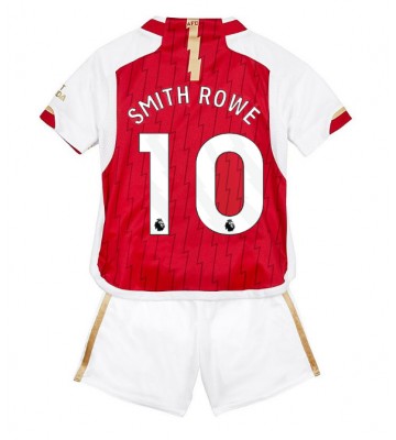 Arsenal Emile Smith Rowe #10 Hemmakläder Barn 2023-24 Kortärmad (+ Korta byxor)